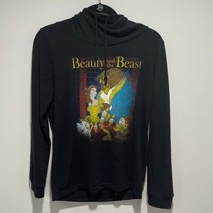 Beaty and the beast Disney pull over shirt